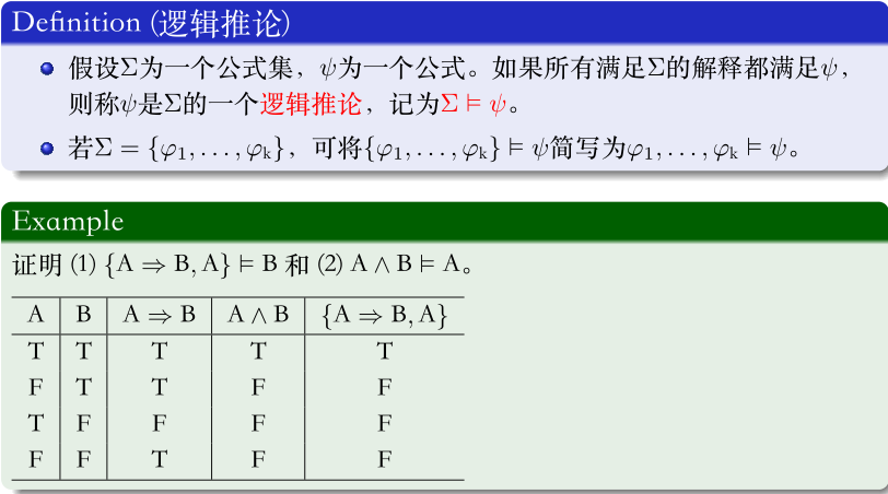 逻辑推论